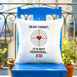 Dear target, it's not personal - vankúš pre strelca