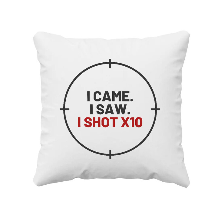 I came. I saw. I shot X10 - vankúš pre strelca