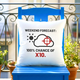Weekend forecast: 100% chance of X10 - vankúš pre strelca