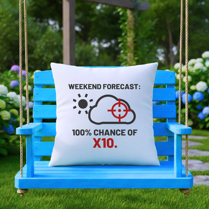 Weekend forecast: 100% chance of X10 - vankúš pre strelca