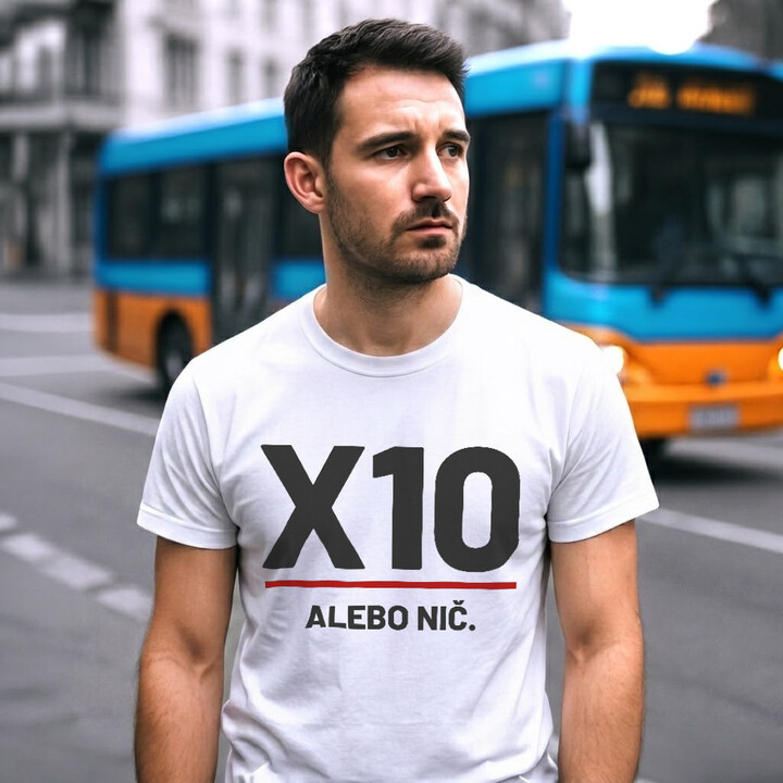 X10 alebo nič - pánske tričko pre strelca