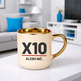 X10 alebo nič - elegantný hrnček pre strelca