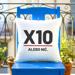 X10 alebo nič - vankúš pre strelca