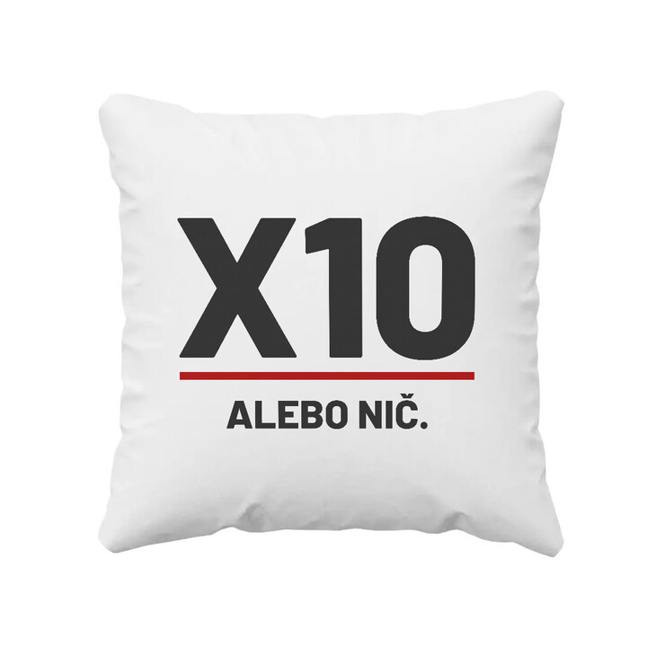X10 alebo nič - vankúš pre strelca