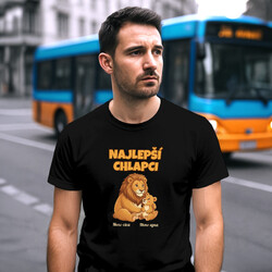 Najlepší chlapci - levy s menami - pánske tričko s potlačou - personalizovaný produkt
