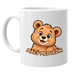 Malý medvedík - keramický hrnček s potlačou