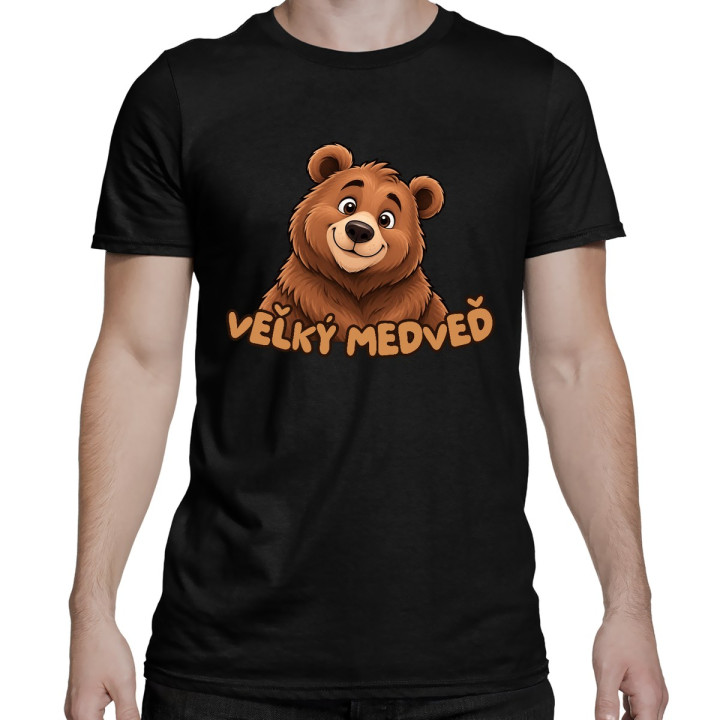 Veľký medveď - pánske tričko s potlačou
