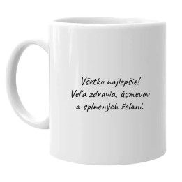 Hrnček s vlastným textom