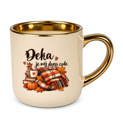 Deka je môj dress code - elegantný hrnček na darček