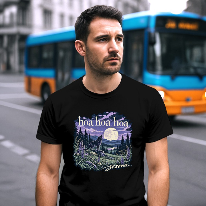 Hoa hoa hoa sezóna - pánske tričko s potlačou
