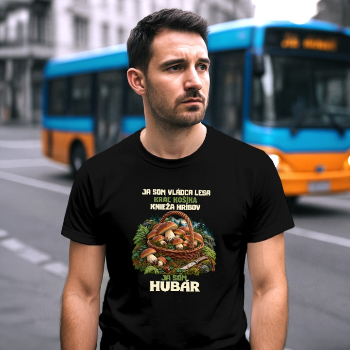 Ja som hubár - pánske tričko s potlačou