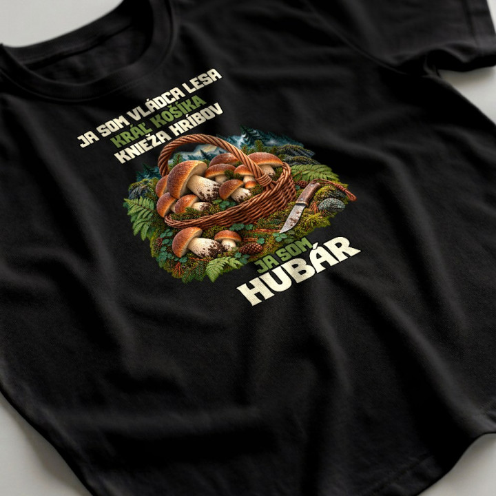 Ja som hubár - pánske tričko s potlačou