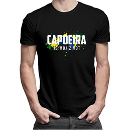Capoeira je môj život - Pánske tričko s potlačou