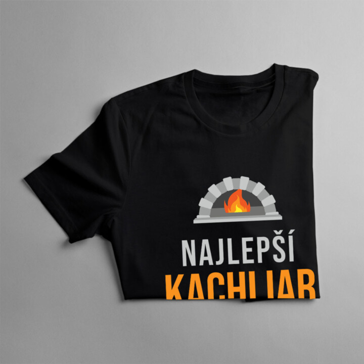 Najlepší kachliar v dedine - pánske tričko s potlačou