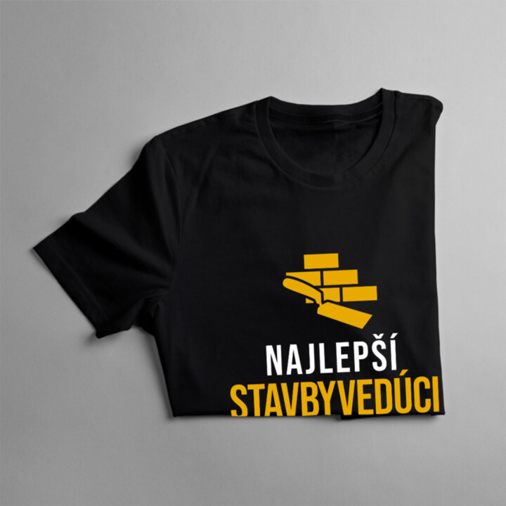 Najlepší stavbyvedúci v dedine - pánske tričko s potlačou