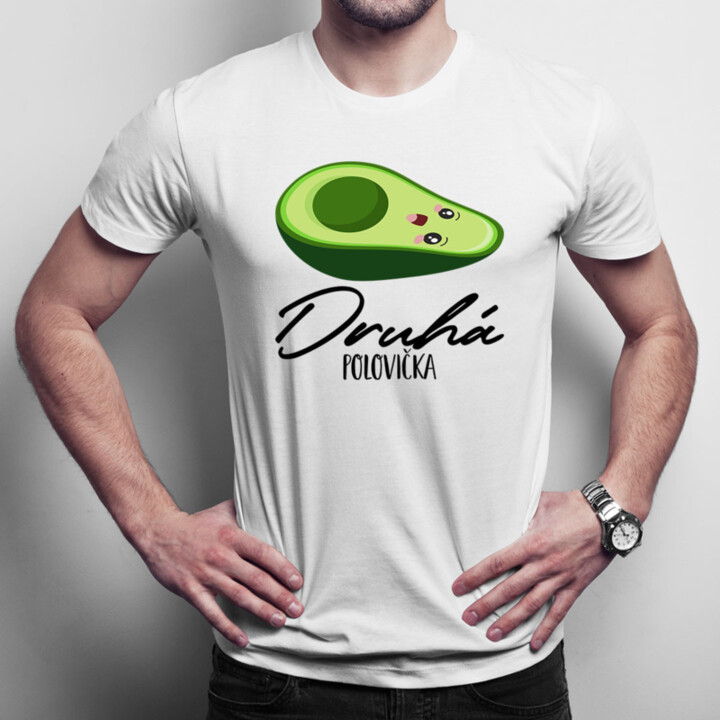 Druhá polovička v2 - Pánske tričko s potlačou