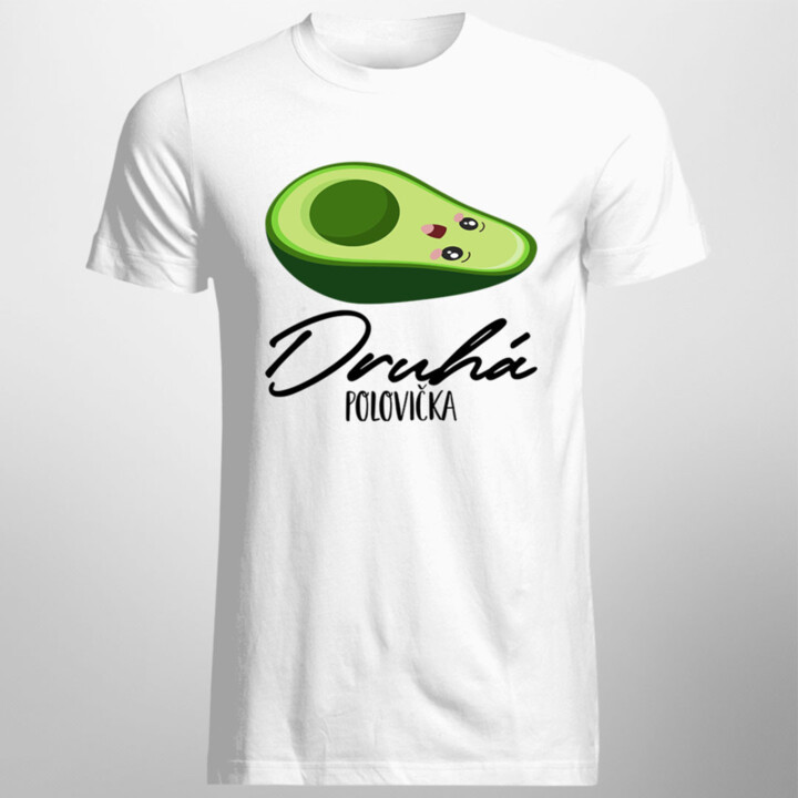 Druhá polovička v2 - Pánske tričko s potlačou