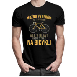 Možno vyzerám, že ťa vnímam - pánske tričko s potlačou