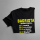 Bagrista - hodinová sadzba - pánske tričko s potlačou