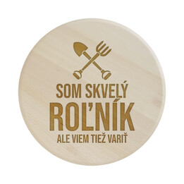 Som skvelý roľník, ale viem tiež variť -  servírovacia otočná doska
