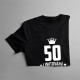 50 rokov Limitovaná edícia - pánske tričko s potlačou - darček k narodeninám