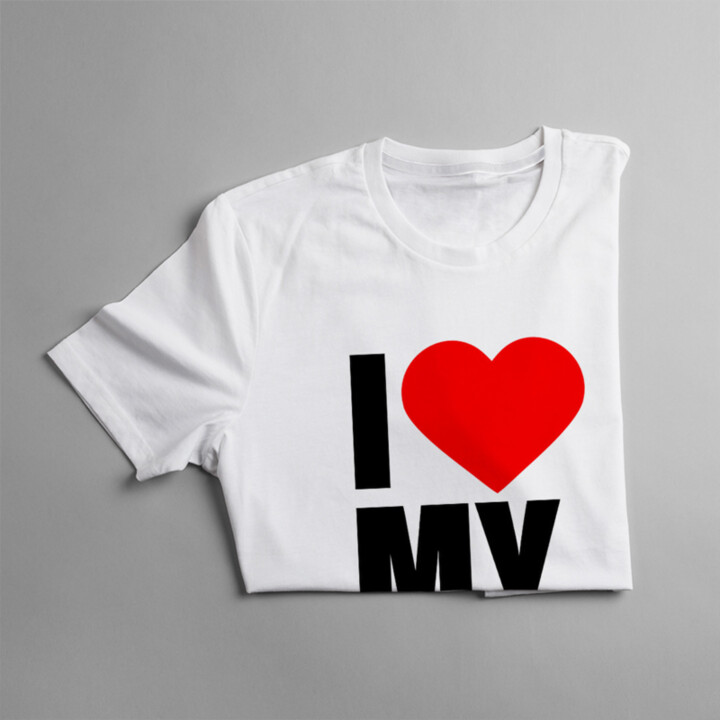 I love my boyfriend - dámske tričko s potlačou