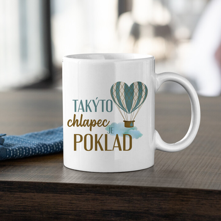 Takýto chlapec je poklad - keramický hrnček s potlačou
