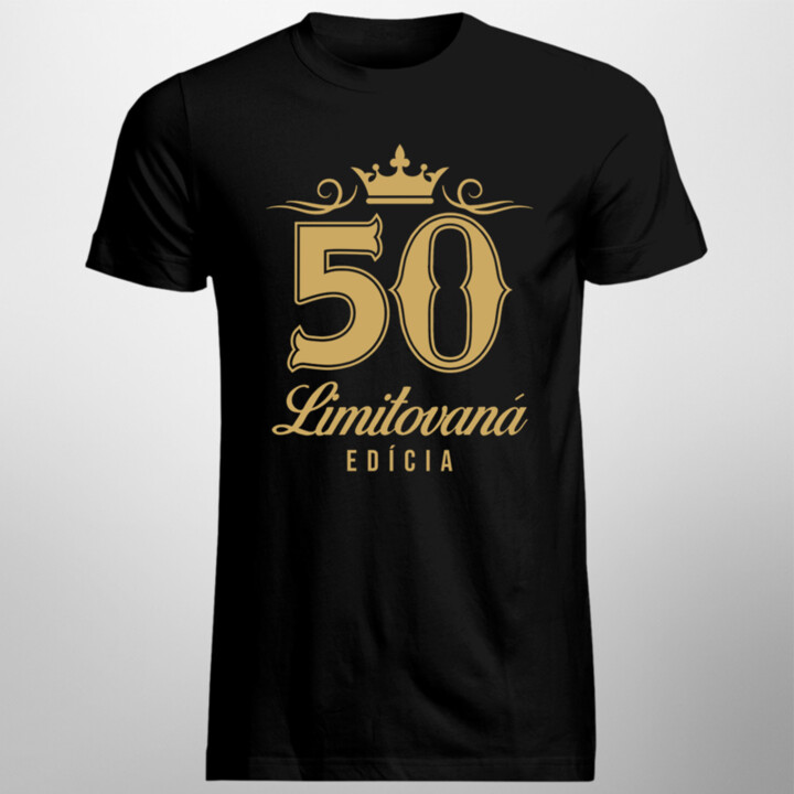 50 rokov - limitovaná edícia - pánske tričko s potlačou
