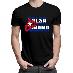 Salsa cubana - pánske tričko s potlačou
