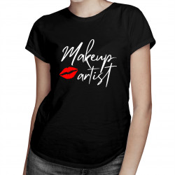 Makeup artist - dámske tričko s potlačou