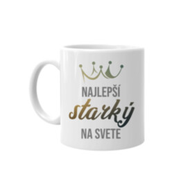 Najlepší starký na svete - keramický hrnček s potlačou