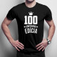 100 rokov Limitovaná edícia - pánske tričko s potlačou - darček k narodeninám
