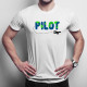 Pilot výletu - pánske tričko s potlačou