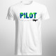 Pilot výletu - pánske tričko s potlačou