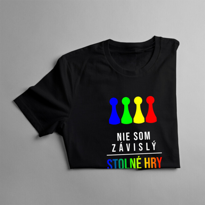 Stolné hry sú mojou záľubou - pánske  tričko s potlačou