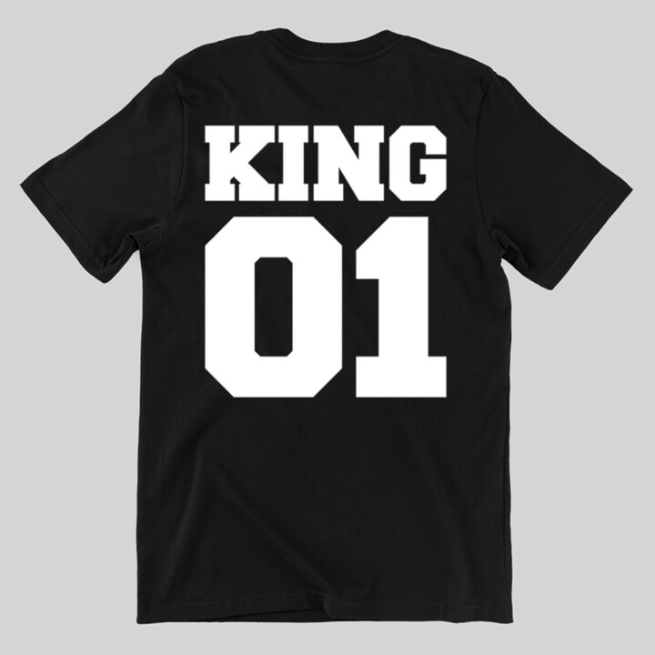KING 01 - pánske tričko s potlačou