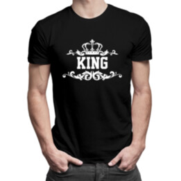 KING - pánske tričko s potlačou