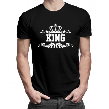 KING - pánske tričko s potlačou