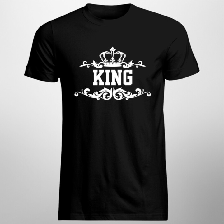 KING - pánske tričko s potlačou