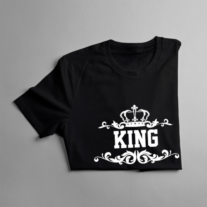 KING - pánske tričko s potlačou