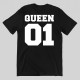 QUEEN 01 - dámske tričko s potlačou