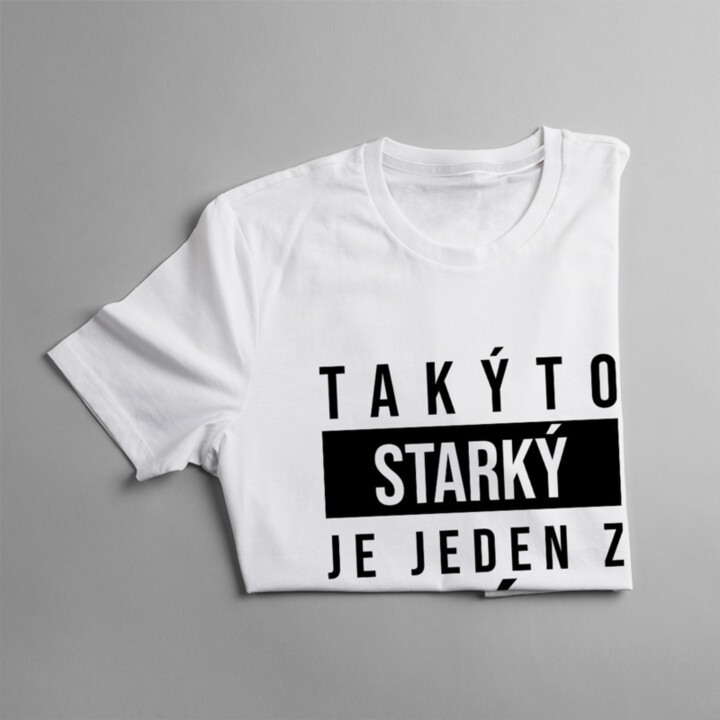 Takýto starký je jeden z milióna - pánske tričko s potlačou