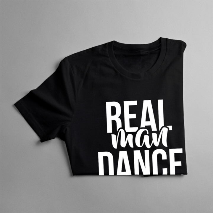 Real man dance salsa - pánske tričko s potlačou