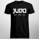 Judo - česť - viera - sila - pánske  tričko s potlačou