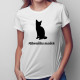 Milovníčka mačiek - dámske tričko s potlačou