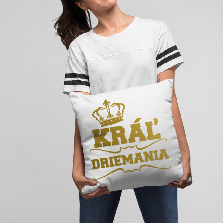 Kráľ driemania - vankúš s potlačou