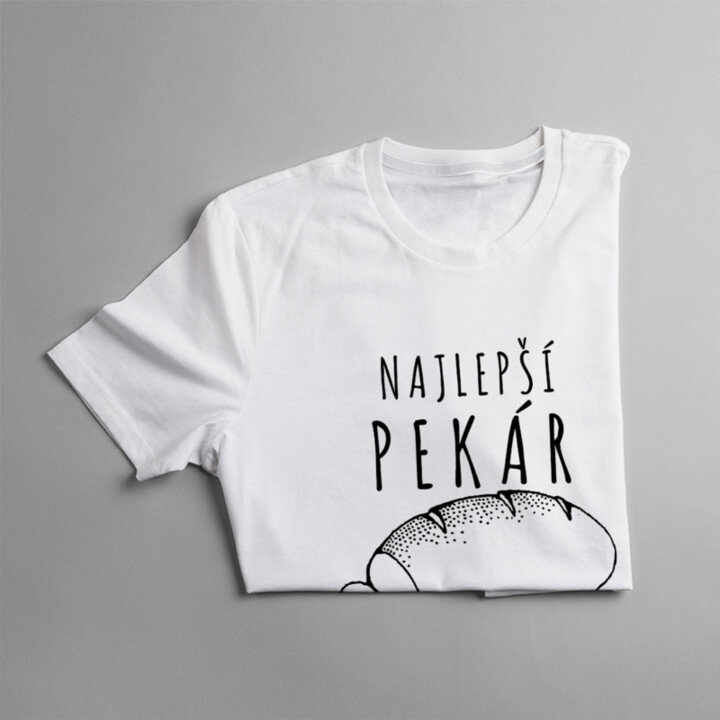 Najlepší pekár v celej dedine - pánske tričko s potlačou