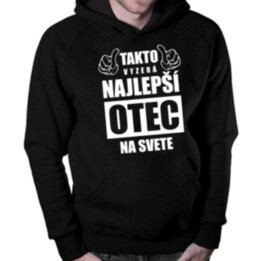 Takto vyzerá najlepší otec na svete - pánska mikina s potlačou