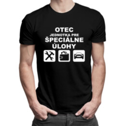 Otec - jednotka pre špeciálne úlohy - pánske tričko s potlačou