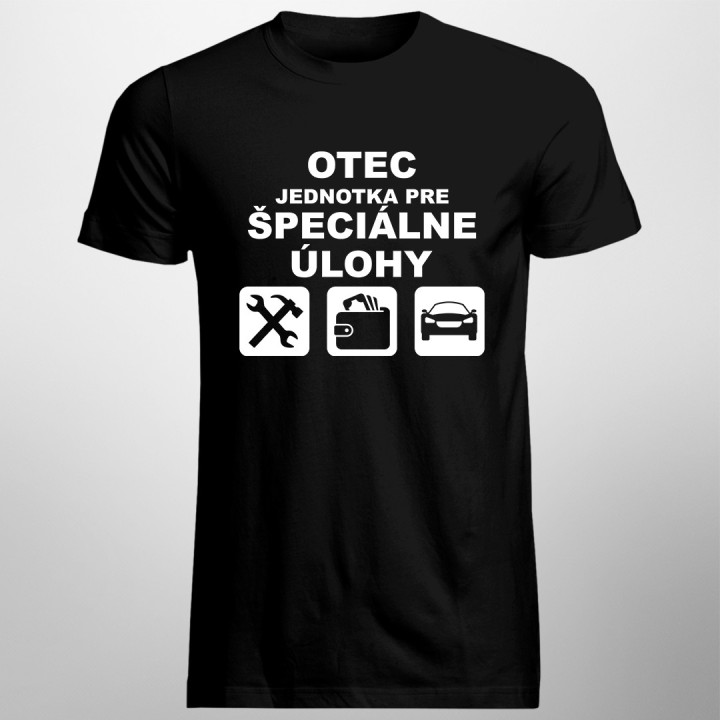 Otec - jednotka pre špeciálne úlohy - pánske tričko s potlačou
